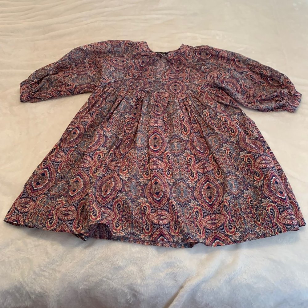 Banana Republic Factory 100% Cotton Babydoll Dress Size XXS Petite